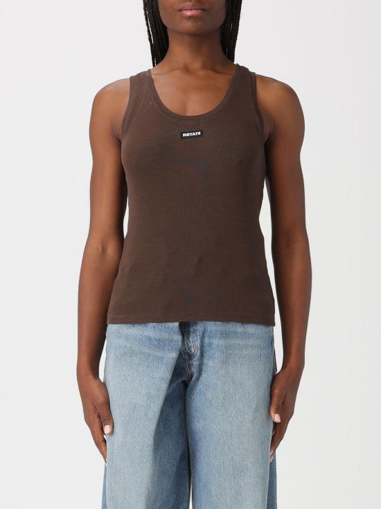 26SS 로테이트 반팔 티셔츠 115376 1667 Brown