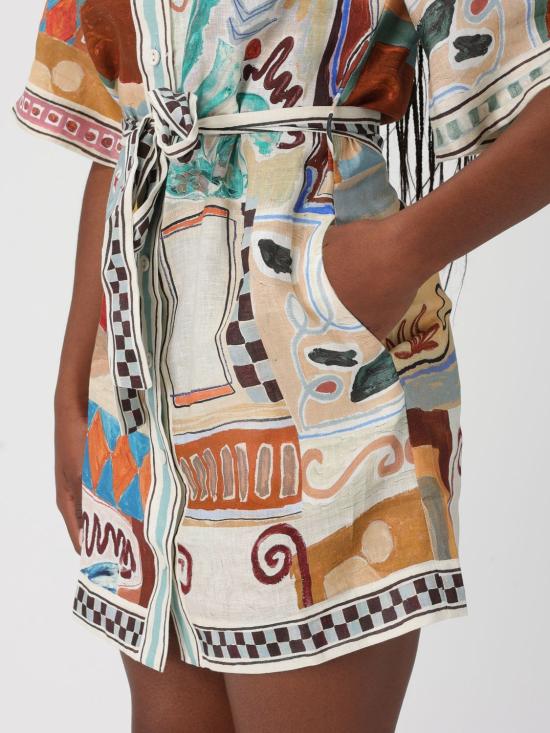 26SS 알레메 롱 원피스 6308D MULTI Multicolor - ALEMAIS