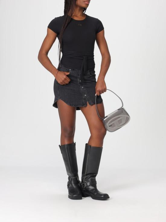 26SS 디젤 스커트 A17916068KE 02 Black - DIESEL