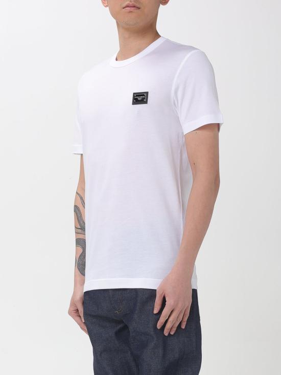 26SS 돌체앤가바나 반팔 티셔츠 G8PT1TG7FSI W0800 White - DOLCE & GABBANA