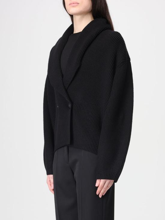 26SS 토템 스웨터 251WRT4354YA0239 001 Black - TOTEME