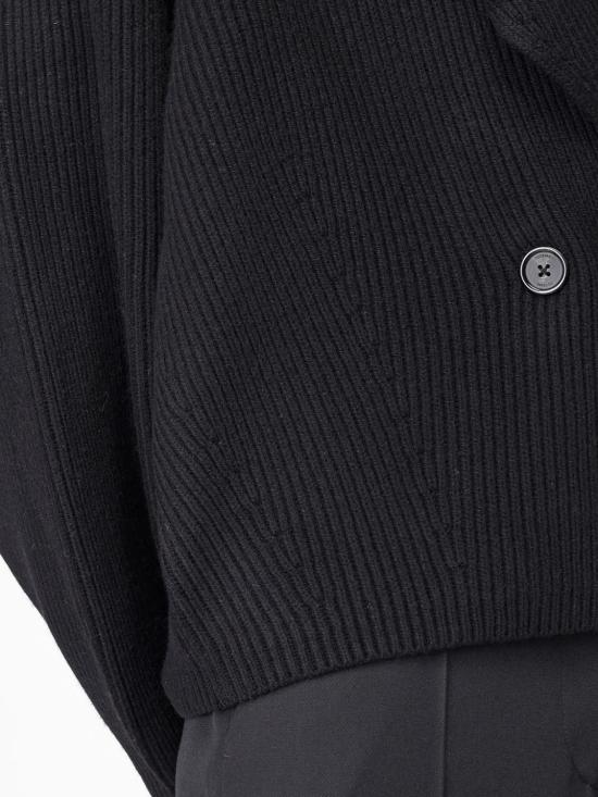26SS 토템 스웨터 251WRT4354YA0239 001 Black - TOTEME