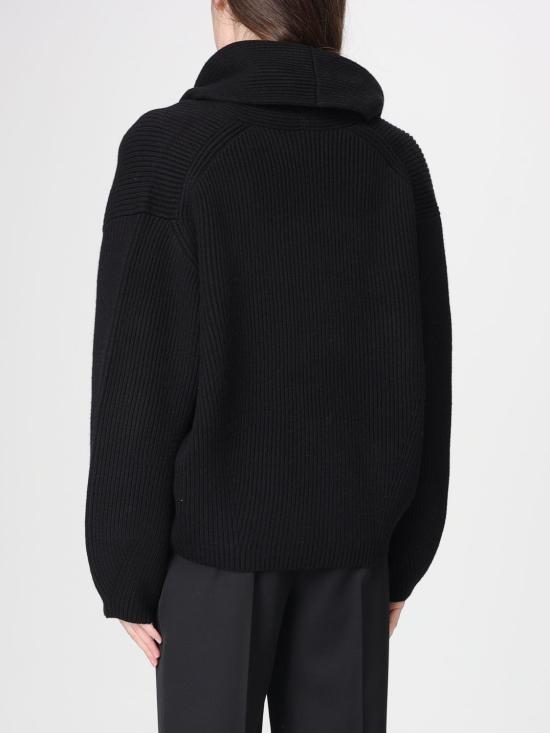 26SS 토템 스웨터 251WRT4354YA0239 001 Black - TOTEME