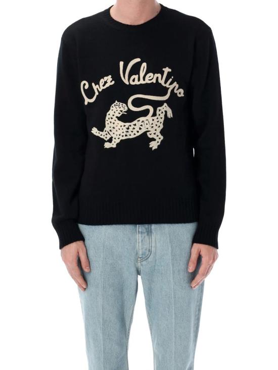 26SS 발렌티노 가라바니 긴팔 셔츠 8V3KC37ABBN 0NO NERO Black