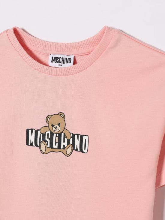 26SS [키즈] 모스키노 캐주얼 자켓 HDV0HLLCA19 50209 Pink - MOSCHINO