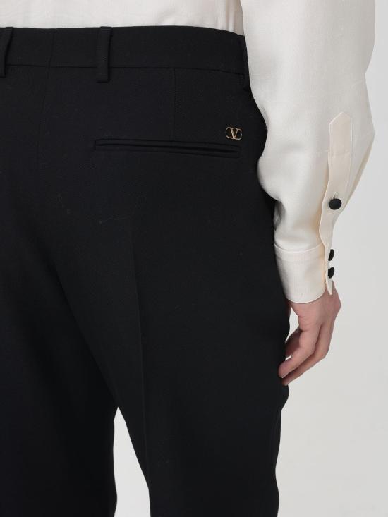 26SS 발렌티노 가라바니 스트레이트 팬츠 8V3RBN85AK8 0NO Black - VALENTINO GARAVANI