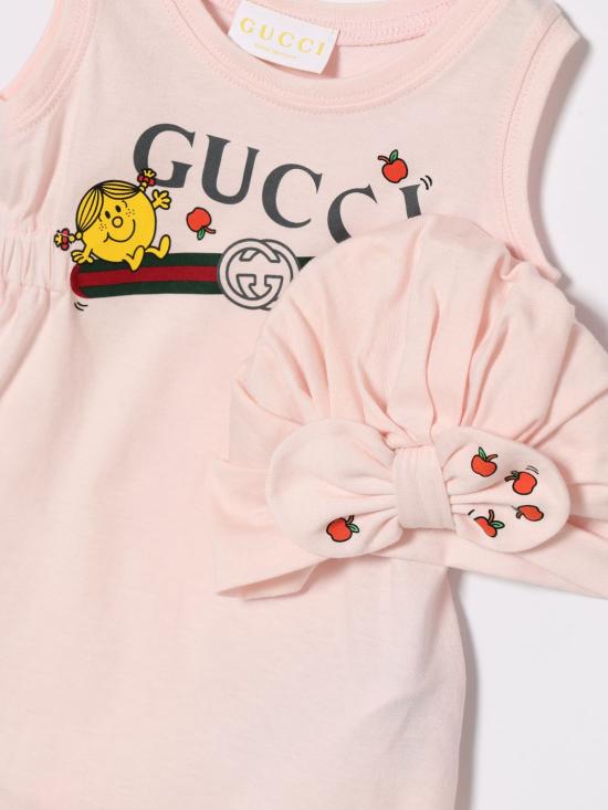 26SS [키즈] 구찌 오버롤 852918XJHRN 5907 Pink - GUCCI