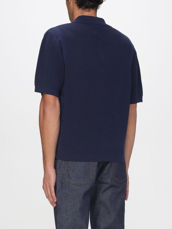 26SS 드롤드무슈 폴로 티셔츠 JPO171CO207 Navy - DROLE DE MONSIEUR