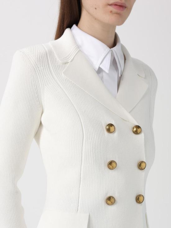 26SS 엘리자베타프랜치 자켓 MK82S61E2 360 White - ELISABETTA FRANCHI