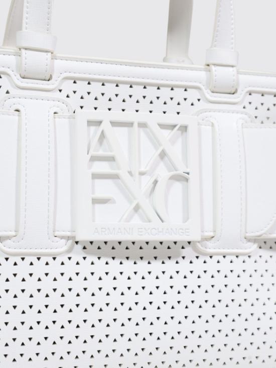 26SS 알마니 토트백 XW000392AF22626 U0011 White - ARMANI