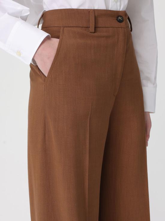26SS 에트로 스트레이트 팬츠 WREA006599TU4G4 M0280 Brown - ETRO
