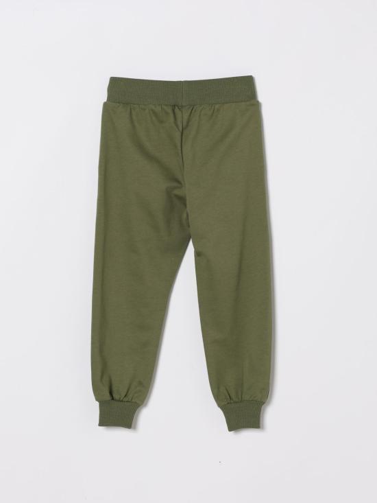 26SS [키즈] 모스키노 트레이닝/조거 팬츠 HUP091LCA19 30037 Olive - MOSCHINO