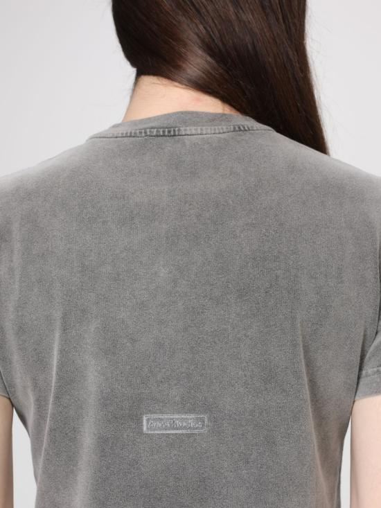 26SS 아크네 스튜디오 반팔 티셔츠 CL0352 BM0 Black - ACNE STUDIOS