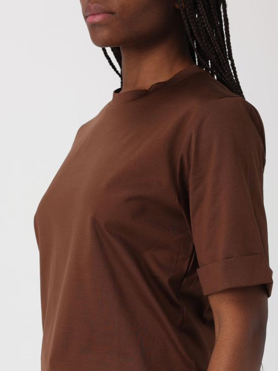 26SS 쉐르 반팔 티셔츠 TSH1411AMA MAR53 Brown - SOEUR