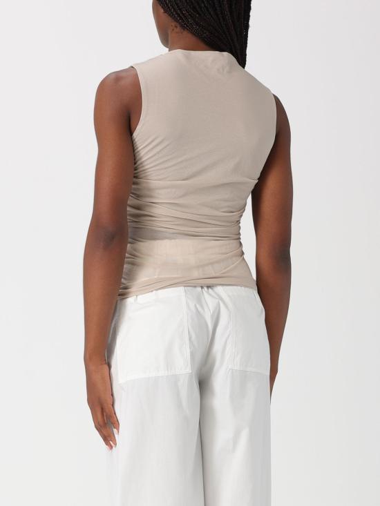 26SS 쉐르 민소매 티셔츠 TSH0624IRINA ECR34 Beige - SOEUR