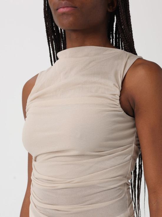 26SS 쉐르 민소매 티셔츠 TSH0624IRINA ECR34 Beige - SOEUR