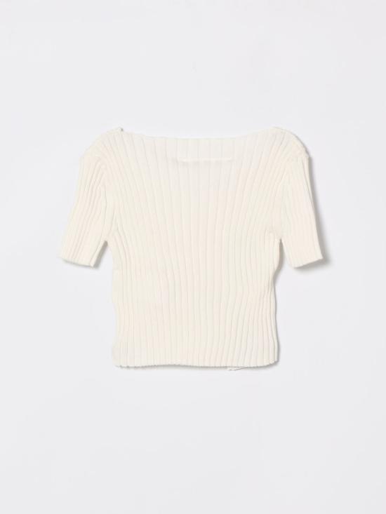 26SS [키즈] MM6 메종마르지엘라 풀오버 M60989MM07X M6101 White - MM6 MAISON MARGIELA