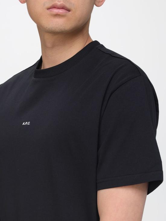 26SS 아페쎄 반팔 티셔츠 COHBWH26386 TZC Black - A.P.C.