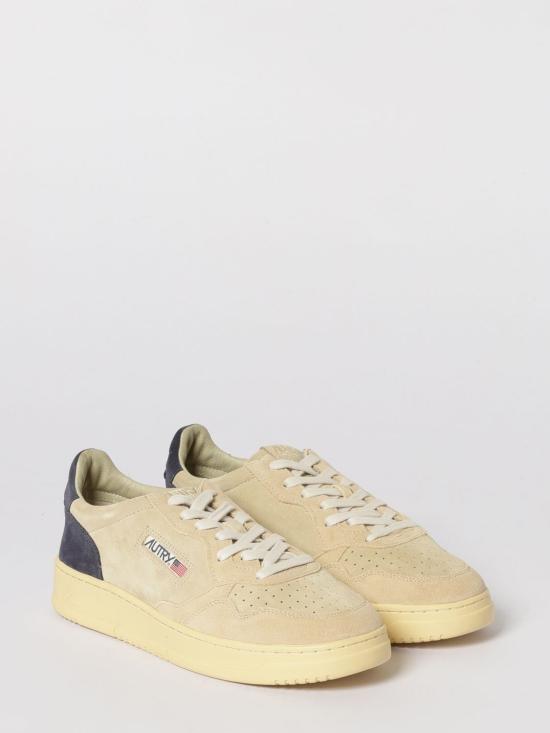 26SS 오트리 메달리스트 로우 스니커즈 AULMTS10 Beige - AUTRY