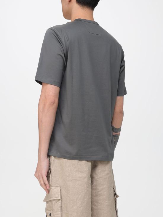 26SS 씨피 컴퍼니 반팔 티셔츠 20CLTS017A006370W 921 Grey - C.P. COMPANY