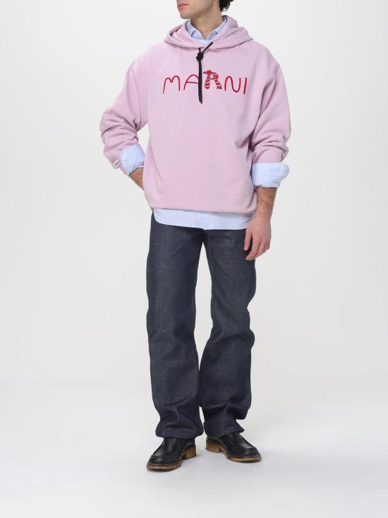 26SS 마르니 긴팔 티셔츠 FUMU0137PSUSCY85 LOC20 Quartz - MARNI