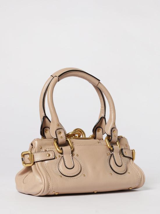 26SS 끌로에 스몰 그레인드 레더 패딩턴 백 CH26SS805P75 6I4 Pink - CHLOE