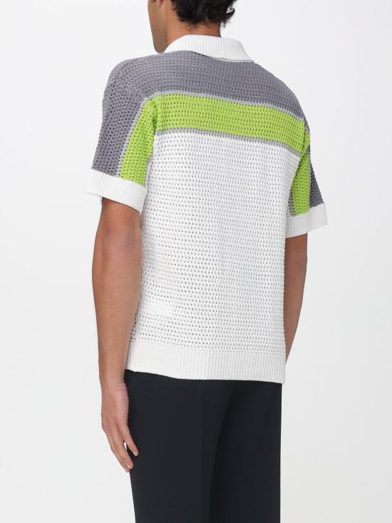 26SS 카사블랑카 반팔 셔츠 MSP26KW1207 01 White - CASABLANCA