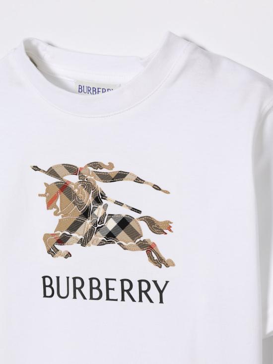 26SS [키즈] 버버리 티셔츠 8121205 White - BURBERRY