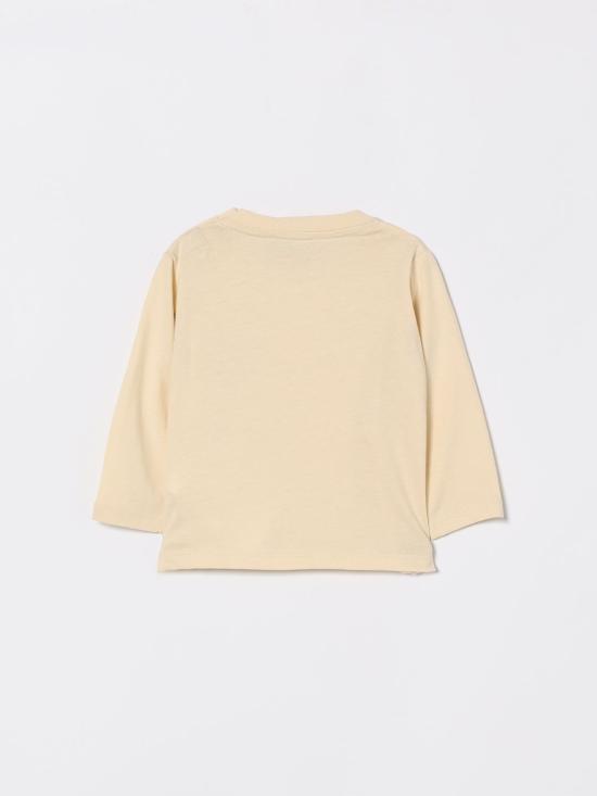 26SS [키즈] 모스키노 티셔츠 MUO01ALAA03 20404 Beige - MOSCHINO