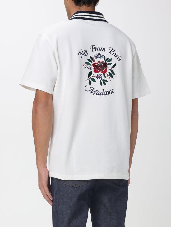 26SS 드롤드무슈 반팔 셔츠 JSH247CO264 OW White - DROLE DE MONSIEUR