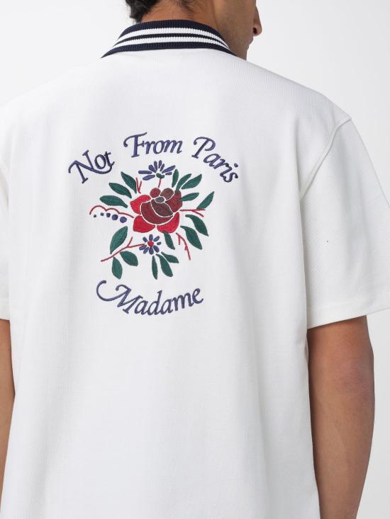 26SS 드롤드무슈 반팔 셔츠 JSH247CO264 OW White - DROLE DE MONSIEUR