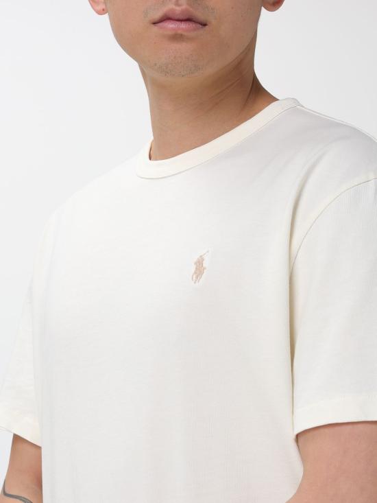 26SS 폴로 랄프로렌 반팔 티셔츠 710916698 003 Cream - POLO RALPH LAUREN