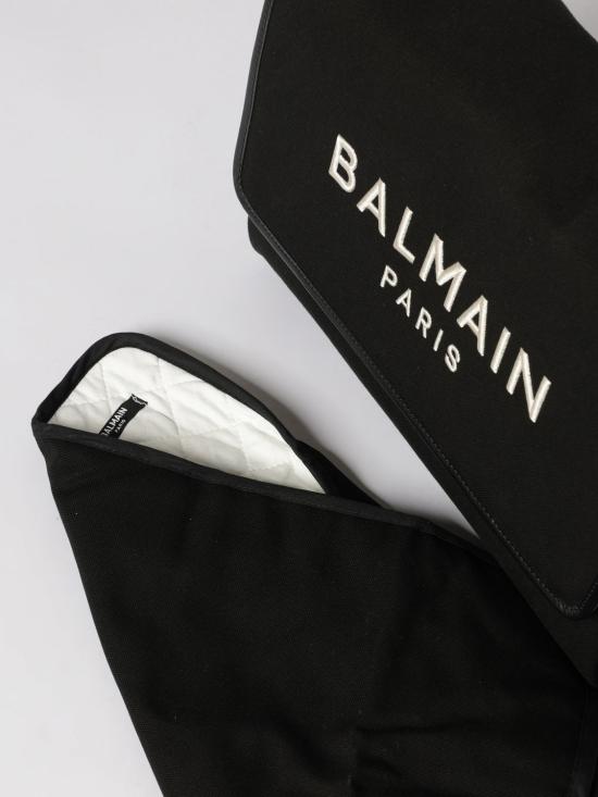 26SS [키즈] 발망 크로스백 BY0618Z0042 930AV Black - BALMAIN