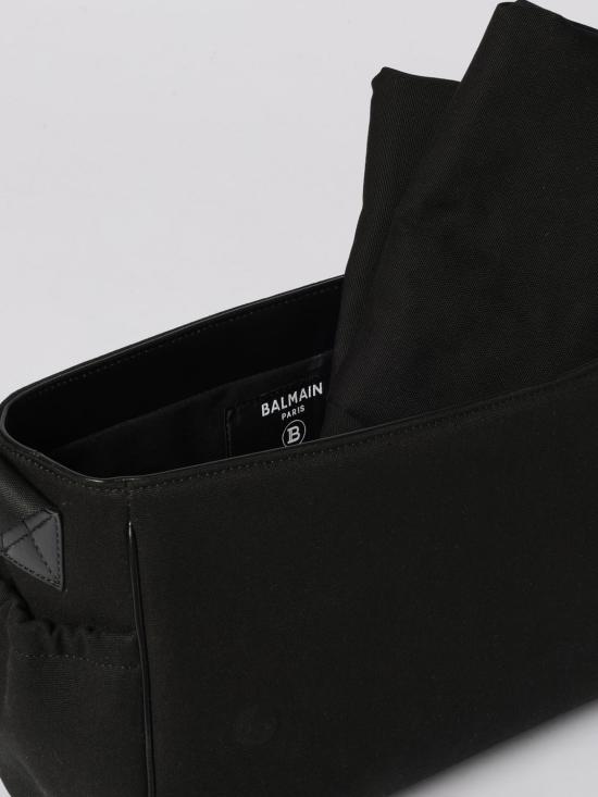 26SS [키즈] 발망 크로스백 BY0618Z0042 930AV Black - BALMAIN