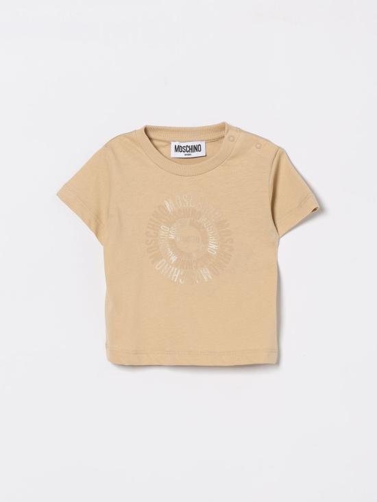 26SS [키즈] 모스키노 티셔츠 MUM04NLAA02 20829 Cream