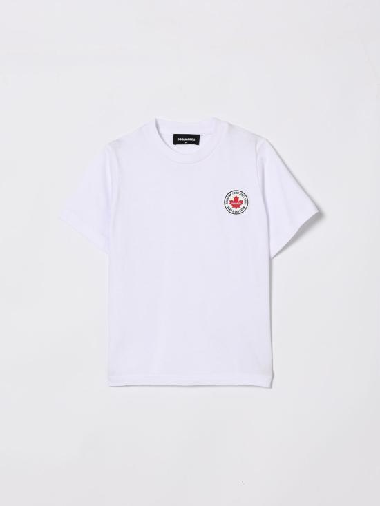 26SS [키즈] 디스퀘어드2 티셔츠 DQ3162D004G DQ100 White