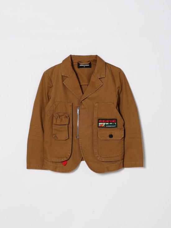 26SS [키즈] 디스퀘어드2 캐주얼 자켓 DQ3236D0AGJ DQ730 Beige