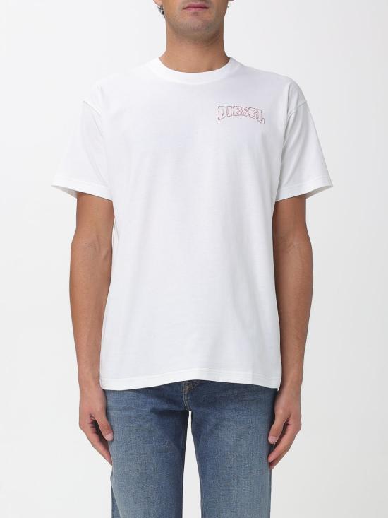 26SS 디젤 반팔 티셔츠 A220060PLAT 141 White