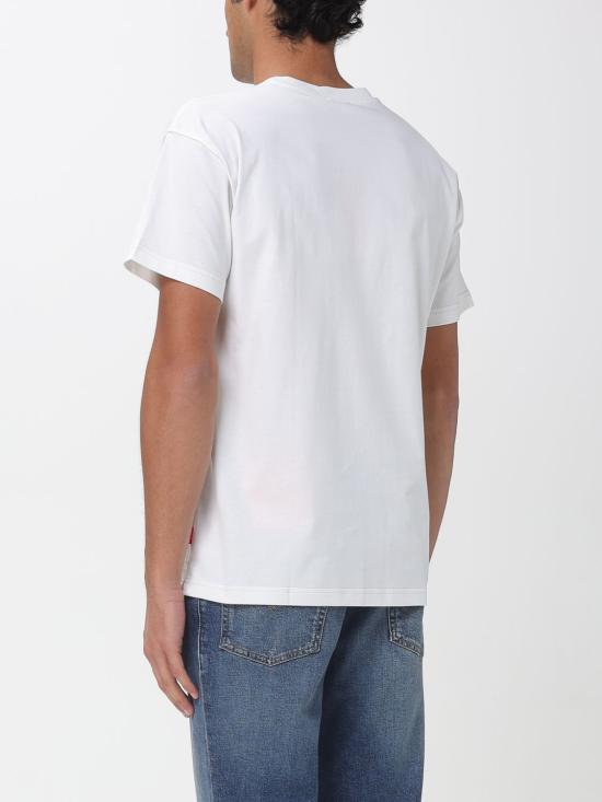 26SS 디젤 반팔 티셔츠 A220060PLAT 141 White - DIESEL