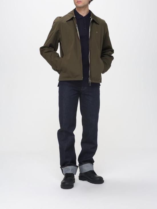 26SS 버버리 코튼 폴로 티셔츠 8099165 Blue - BURBERRY