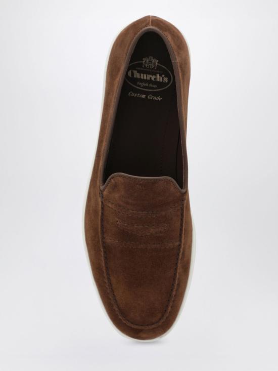 26SS 처치스 로퍼 PEEBLES9CA F0AXO Brown - CHURCHS