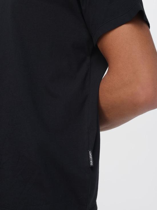 26SS 아워레가시 뉴 박스 저지 반소매 티셔츠 M2206NBL Black - OUR LEGACY