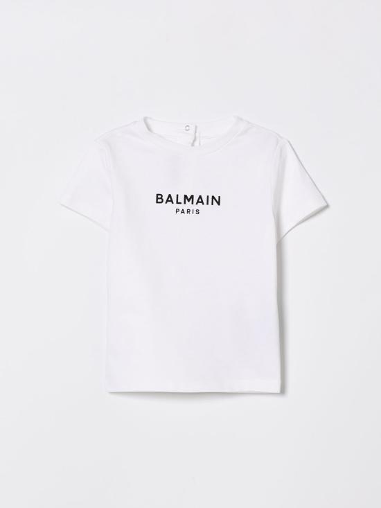 26SS [키즈] 발망 티셔츠 BY8631Z3672 100NE White