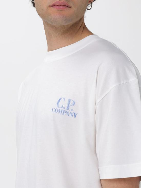 26SS 씨피 컴퍼니 반팔 티셔츠 20CMTS143A110579W 103 White - C.P. COMPANY
