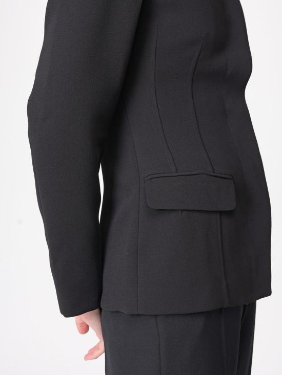 26SS 토템 자켓 261WRZ0068FB0307 001 Black - TOTEME