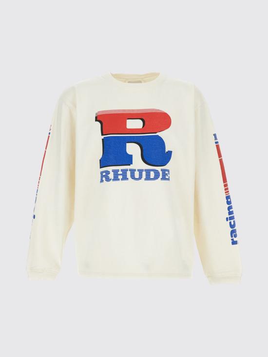 26SS 루드 반팔 티셔츠 RHPS26TT17012 6010 White - RHUDE