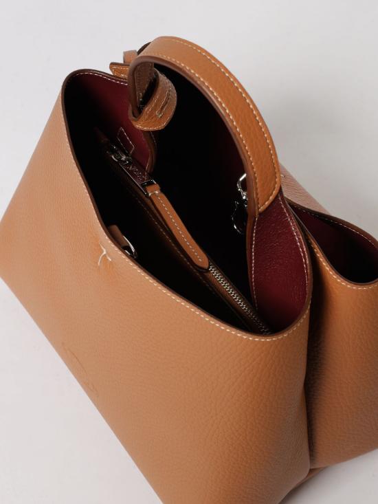 26SS 토즈 마이크로 토트백 XBWAPAEL0009P1 9P13 Brown - TODS