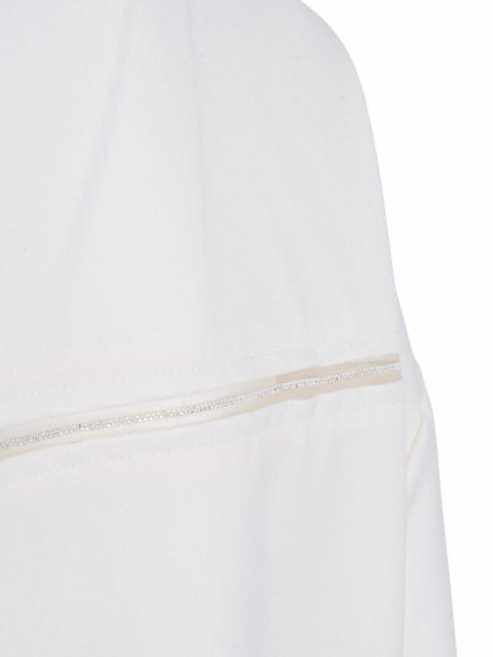 26SS 파비아나 필리피 봄버 자켓 GCD266F227L781 0145 244625 WHITE - FABIANA FILIPPI