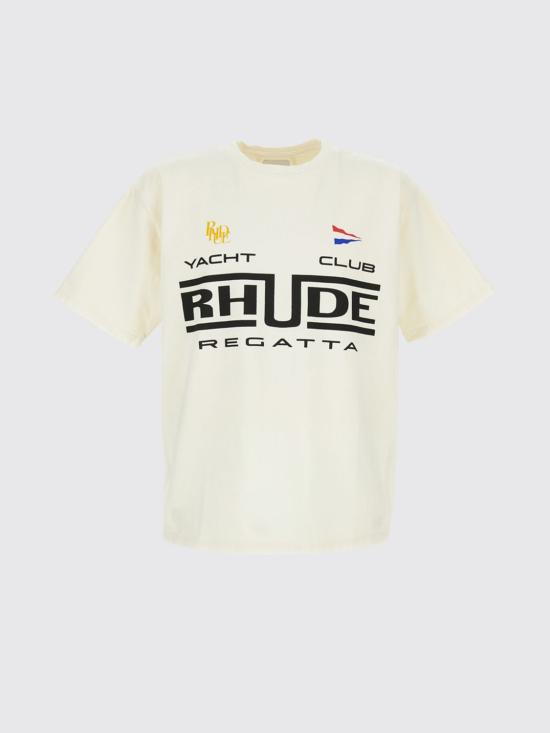26SS 루드 반팔 티셔츠 RHPS26TT05012 6004 White - RHUDE
