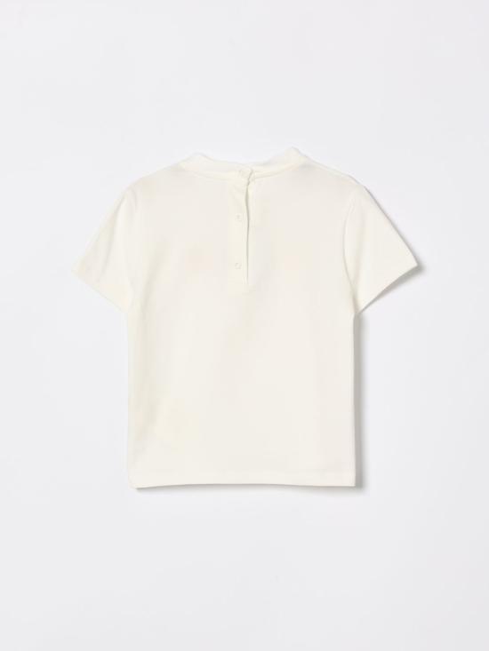 26SS [키즈] 펜디 티셔츠 BUI117ST8 F0TU9 White - FENDI